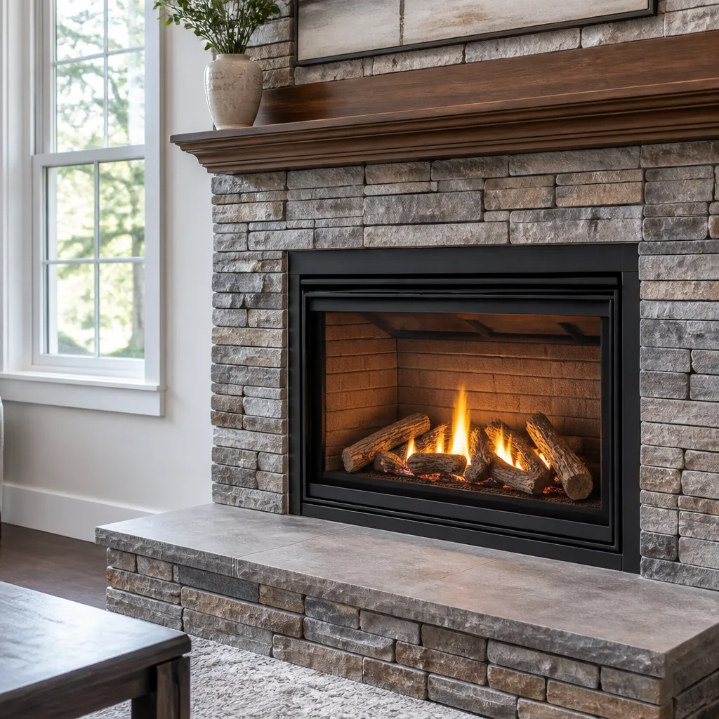 Gas fireplace service